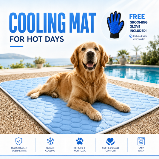 Breezy Paws™ Cooling Mat for Dogs & Cats