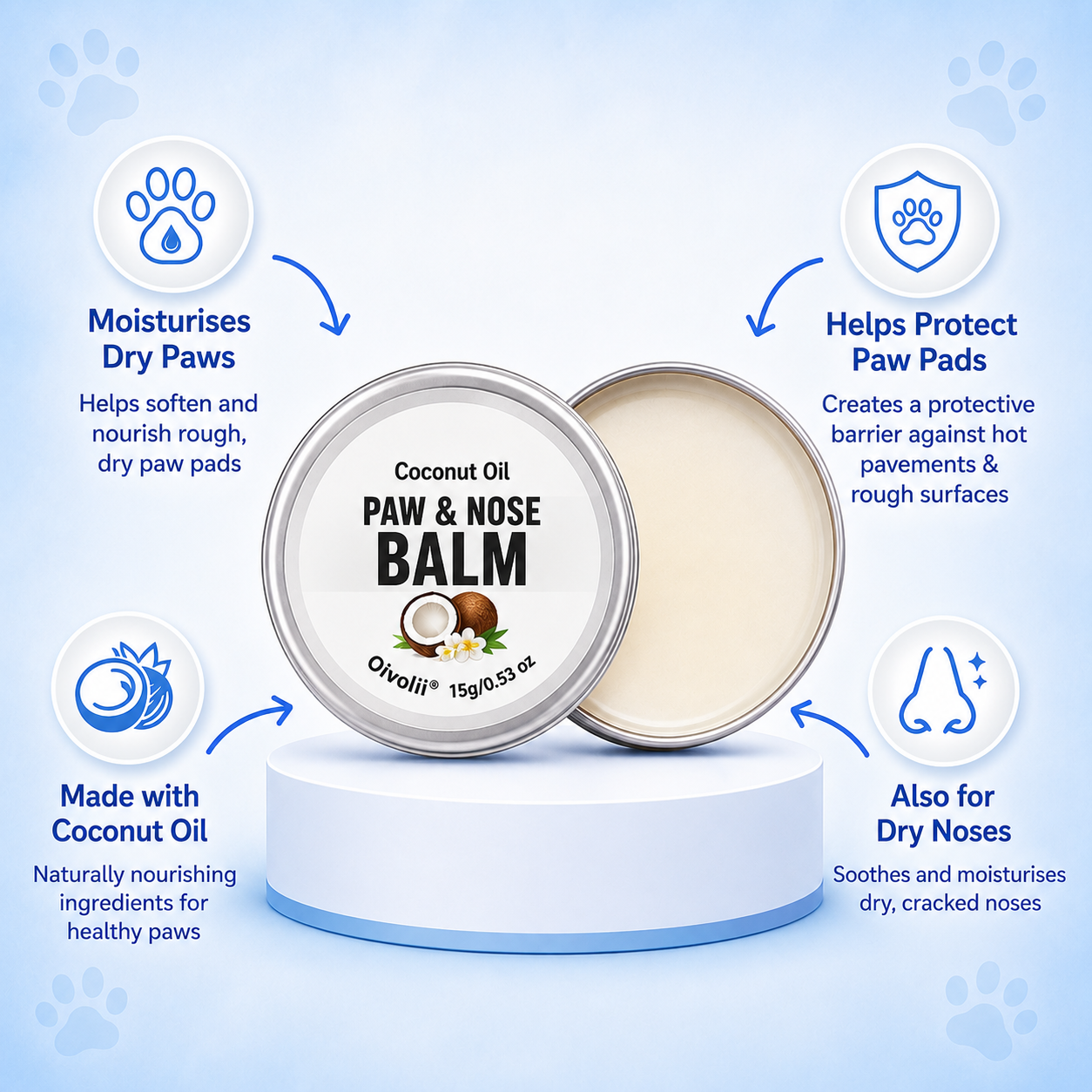Paw & Nose Balm for Dogs - 15g